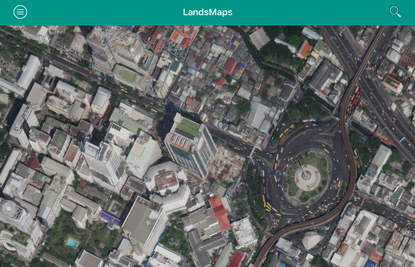 แอปพลิเคชั่น 'LandsMaps' ตรวจสอบตำแหน่ง ภาพแปลงที่ดิน ราคาประเมิน