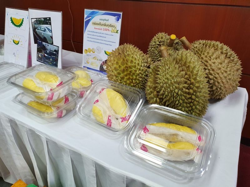 Smell-Proof Boxes Developed for Durian Delivery