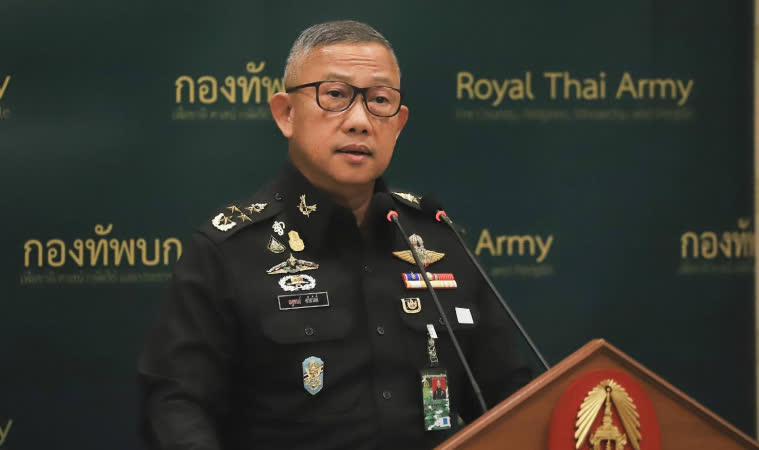 Thai Army Suspends Sending Soldiers for Overseas Training