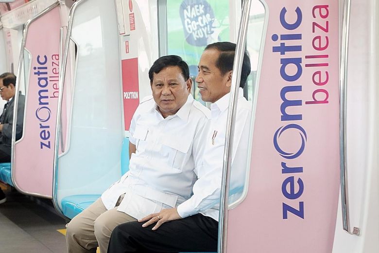 ผู้นำรัฐบาล-ฝ่ายค้านอินโดนีเซียนัดพบบนรถไฟฟ้าเคลียร์ปัญหาคาใจ