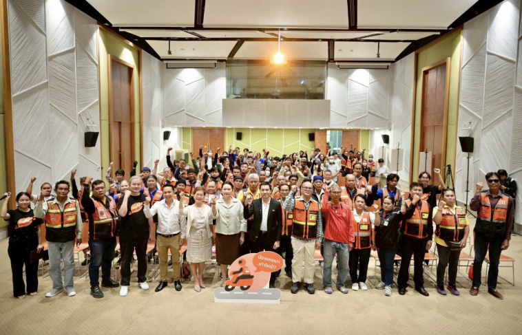 Thai Platform Launch to Support Motorcycle Taxi Drivers and Local Vendors