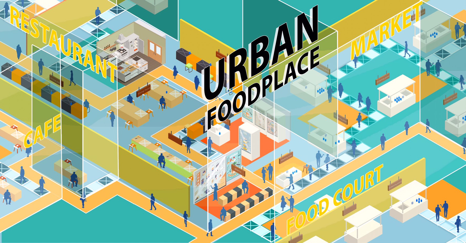 เสนอแนวคิดการออกแบบ 'พื้นที่อาหารของเมือง' หวังบรรเทาผลกระทบหาบเร่แผงลอย