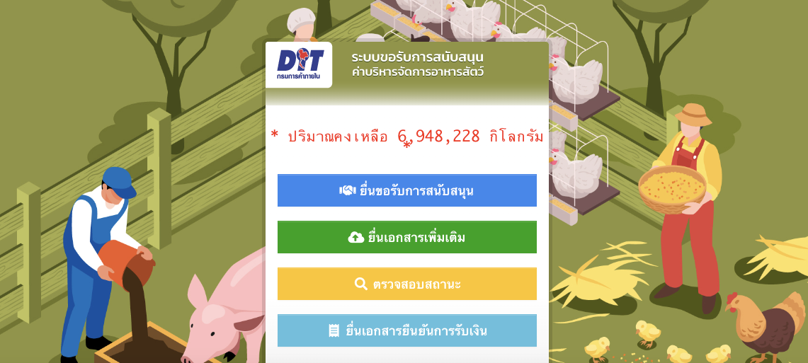 ผู้เลี้ยงสุกร-ไก่ ยื่นขอค่าอาหารสัตว์สูงสุด 10,000 บาท ได้ถึง 31 ส.ค. 66 นี้