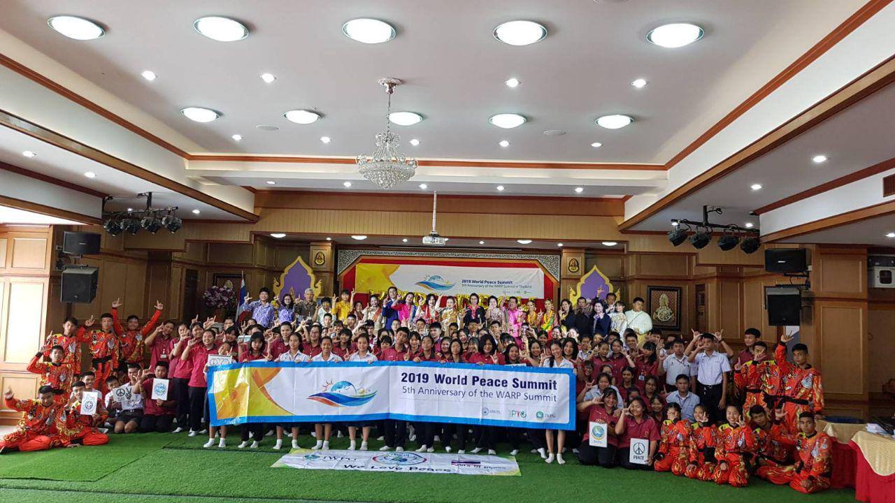 2019 HWPL World Peace Summit in Nonthaburi  Observes Peace Blooming in Thailand