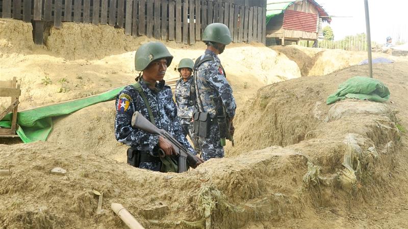 ชายแดนพม่า-บังกลาเทศยังตึงเครียด หลังทหารตอบโต้กลุ่มติดอาวุธ