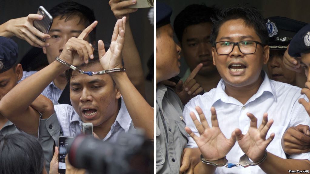 ศาลพม่ารับอุทธรณ์คดี 2 นักข่าว หลังถูกสั่งจำคุกเพราะรายงานข่าวสังหารโรฮิงญา